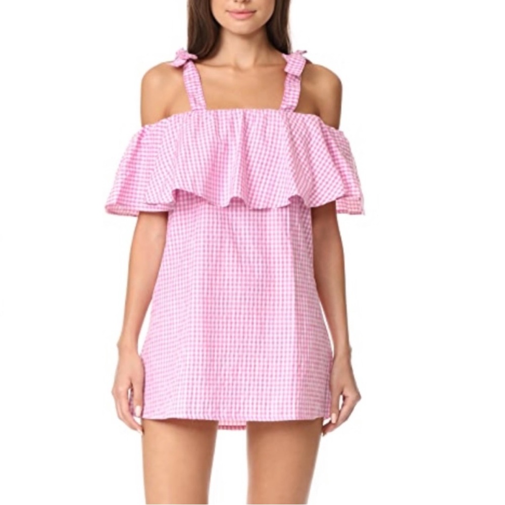 Bnwt MLM label Pink cottagecore ruffled summer Barbie dress. Size M.